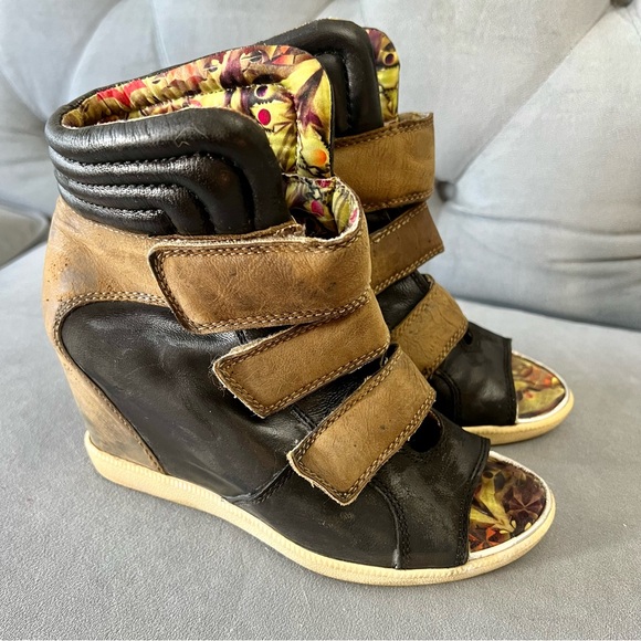 BOUTIQUE 9 Genuine Leather Boots Size 7 Open Toe - Picture 2 of 7